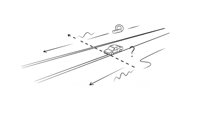通行区分帯違反の基準や距離とは？