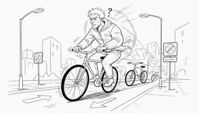 一方通行は自転車も逆走できない？