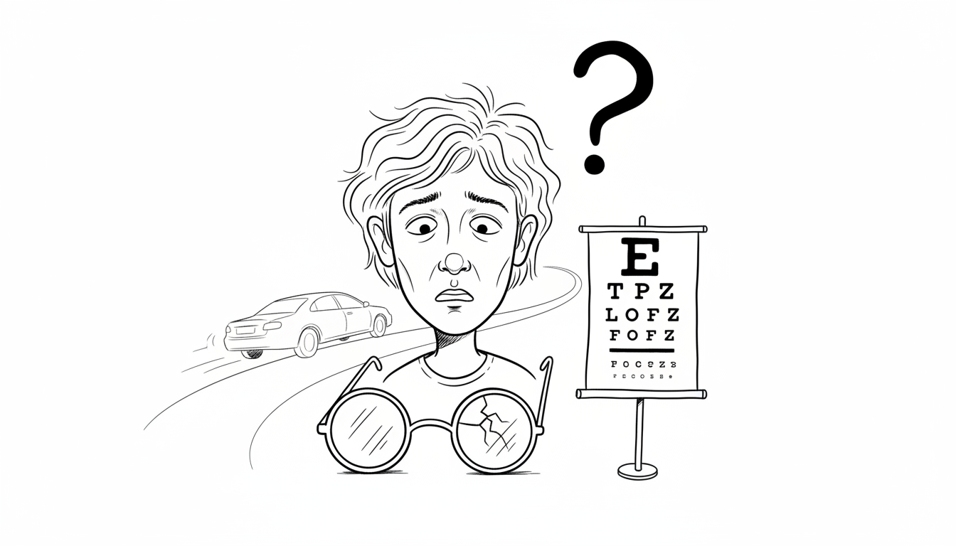 免許更新の視力検査で落ちたらどうなる？