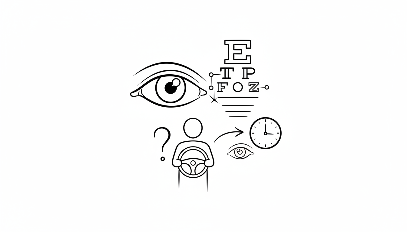 視力検査で落ちても即日再検査が可能です